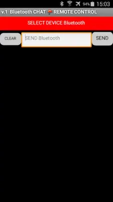 Bluetooth CHAT REMOTE CONTROL android App screenshot 7